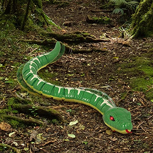 Terra by Battat Remote Control Emerald Tree Boa - Electronic Snake Toy for Kids Ages 6+